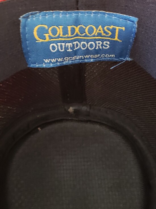 Goldcoast Outdoors Red, Blue & Yellow Cowboy Hat With UV Protection. main image 8